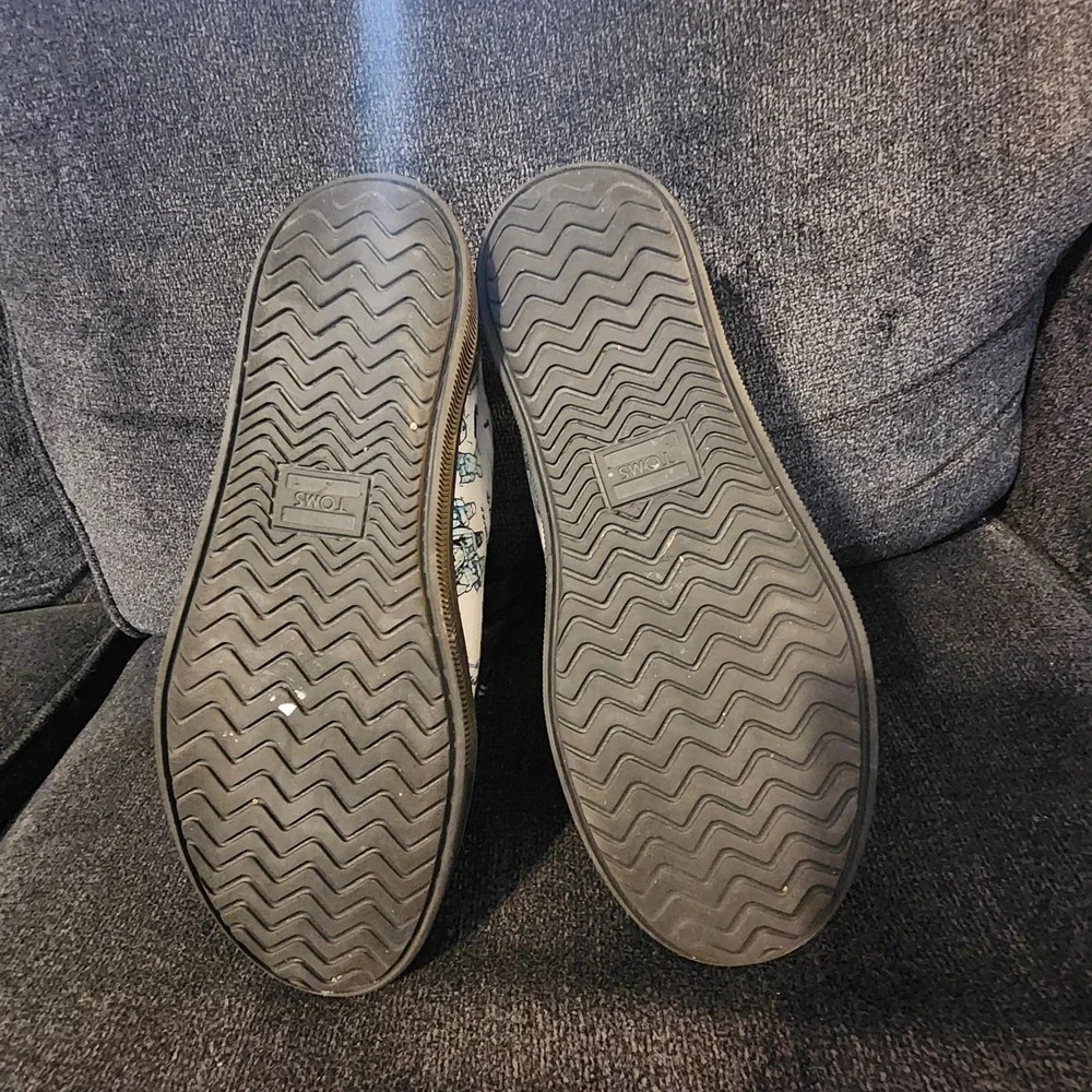 Toms Star Wars Boba Fett Mens Size 10 Lace Shoes Black Sole‎